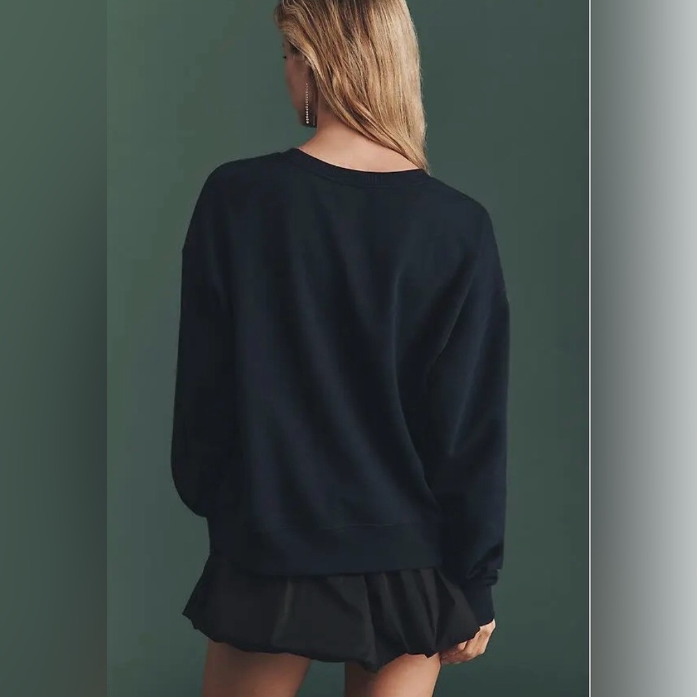 ANTHROPOLOGIE Maeve Cocktail Sweatshirt - Picture 4 of 11